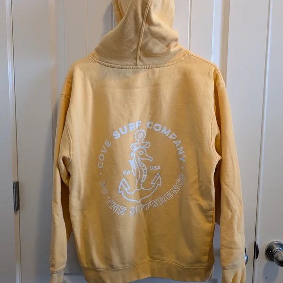 Cove Orange Hoodie Sweater - Picture 5 of 6